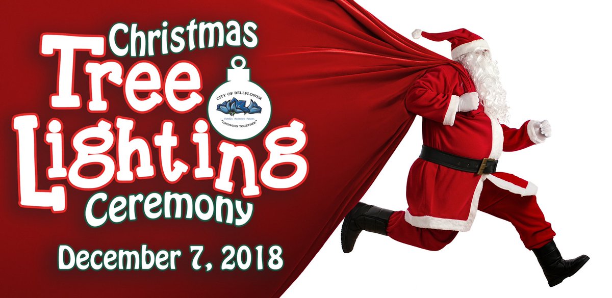 CityBellflower's tweet photo. The holidays are quickly approaching! Make sure you SAVE THE DATE for this years’ Christmas Tree Lighting on Friday, December 7th! Enjoy visits with Santa, carolers, refreshments, real snow sledding and much, much more! We will see you there! #BellflowerTLC #BellflowerRocks https://t.co/0hbyIfNRkZ