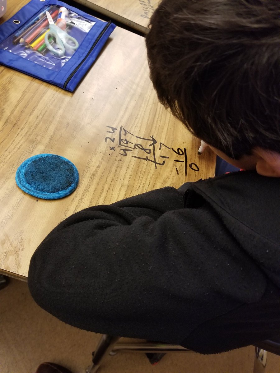 lmathews4th's tweet photo. Long division is always fun when you can write on the desks! #lsmathchat https://t.co/DZXjqbMDAa