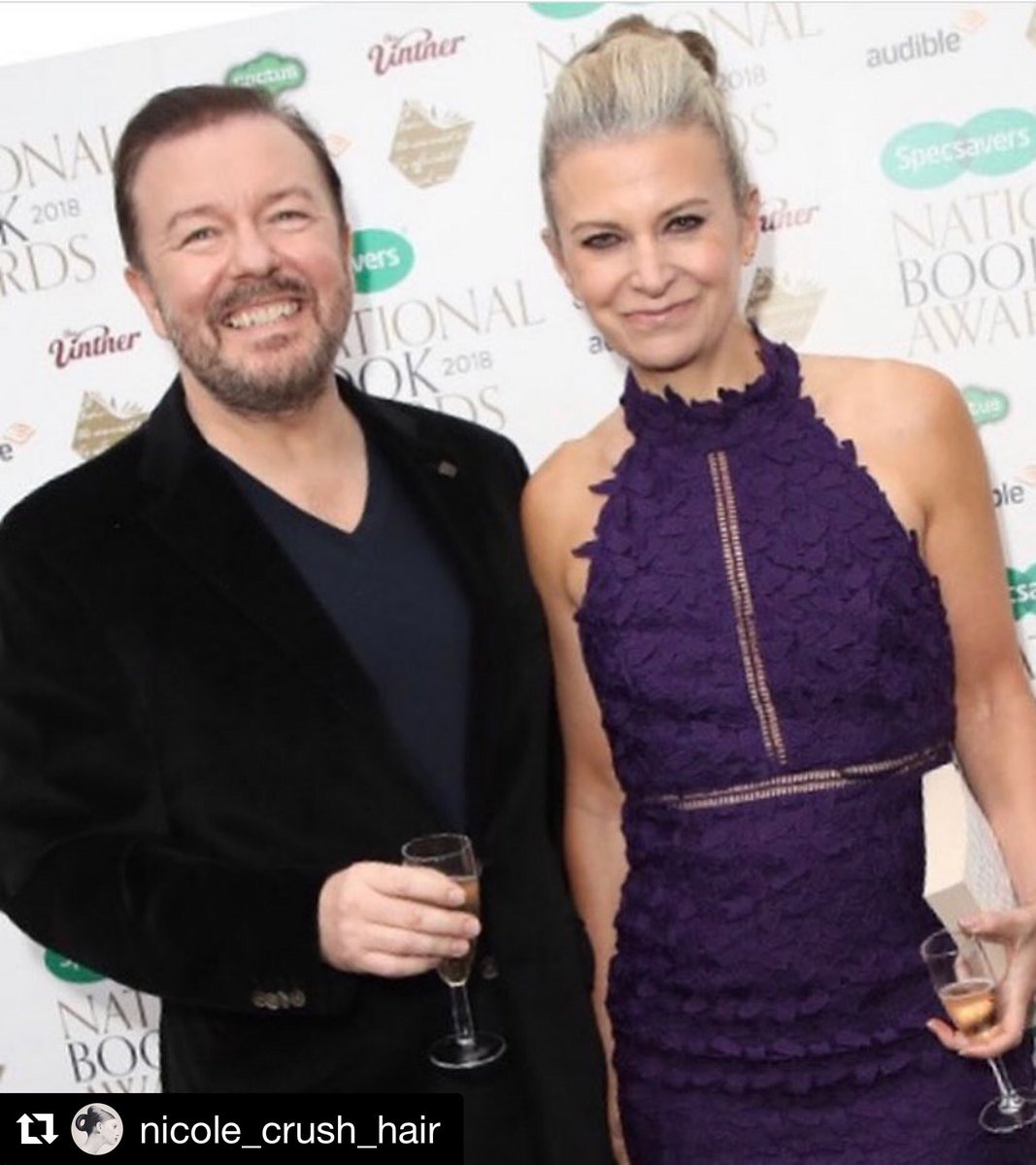 JoHansfordSalon's tweet photo. #Repost Nicole
ใปใปใป
Always a pleasure seeing the fabulous author Jane Fallon and Ricky Gervais!!! #nationalbookawards #johansford #johansfordsalon #sessionstyling #janefallon #rickygervais https://t.co/kuTarOf07C