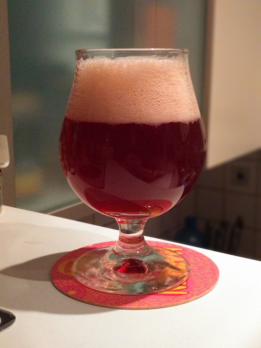 brkleebrewery's tweet photo. Naša Diprotodon Raspberry DIPA. Čudo! #craftbeer #homebrew #ajmonaši https://t.co/o3vdKAIYFp