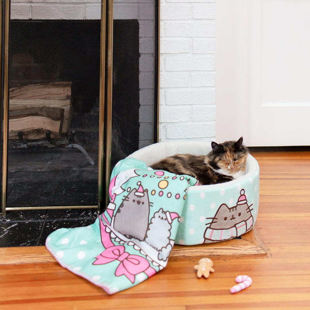 pusheen cat comforter