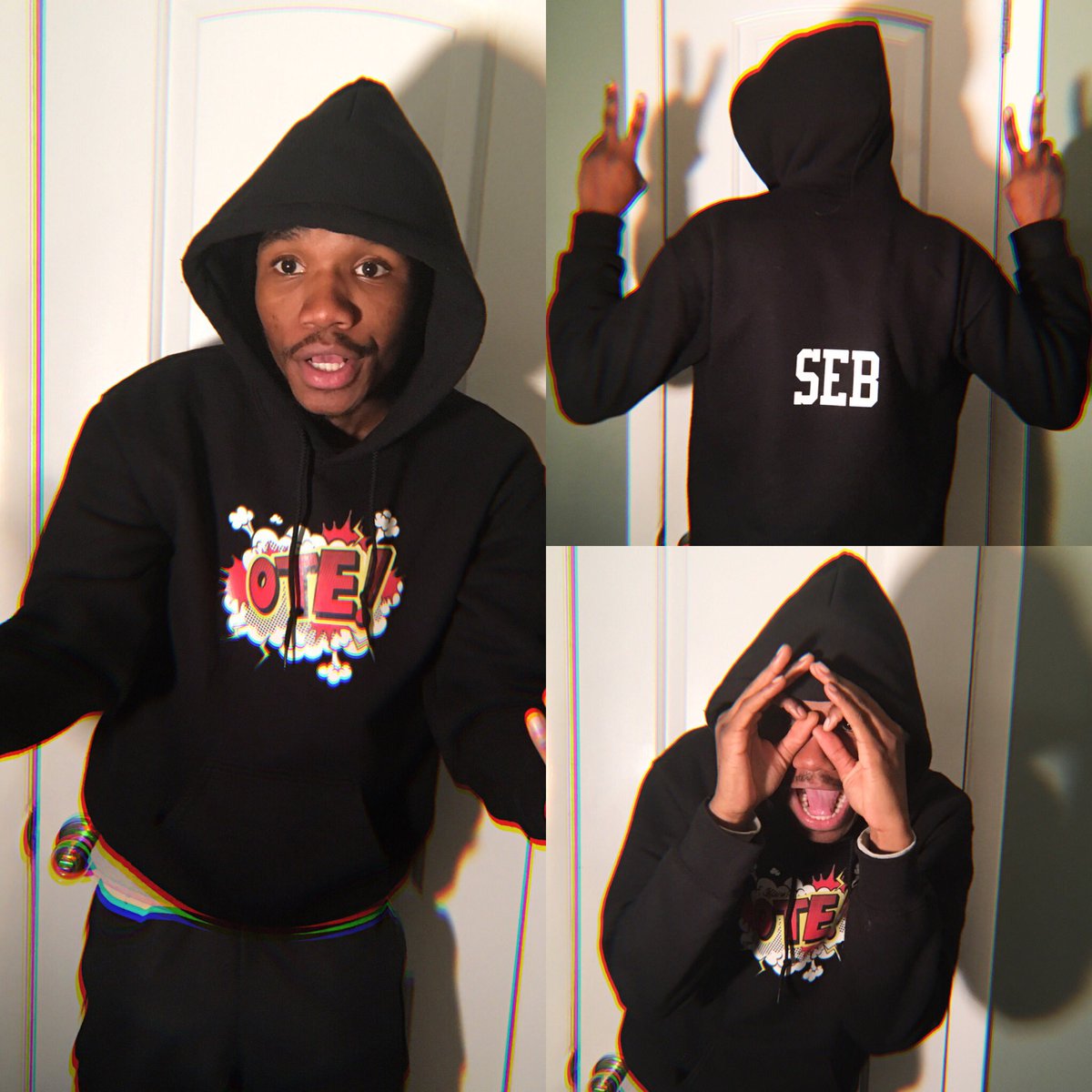 theOTElife's tweet photo. This is OTE Seb‼️Another talented rapper in the Elite Fam🎙 He likes to fool around but knows when it’s time to get to business💰Skinny Seb ya herd #loudpak https://t.co/EeTmplPSba