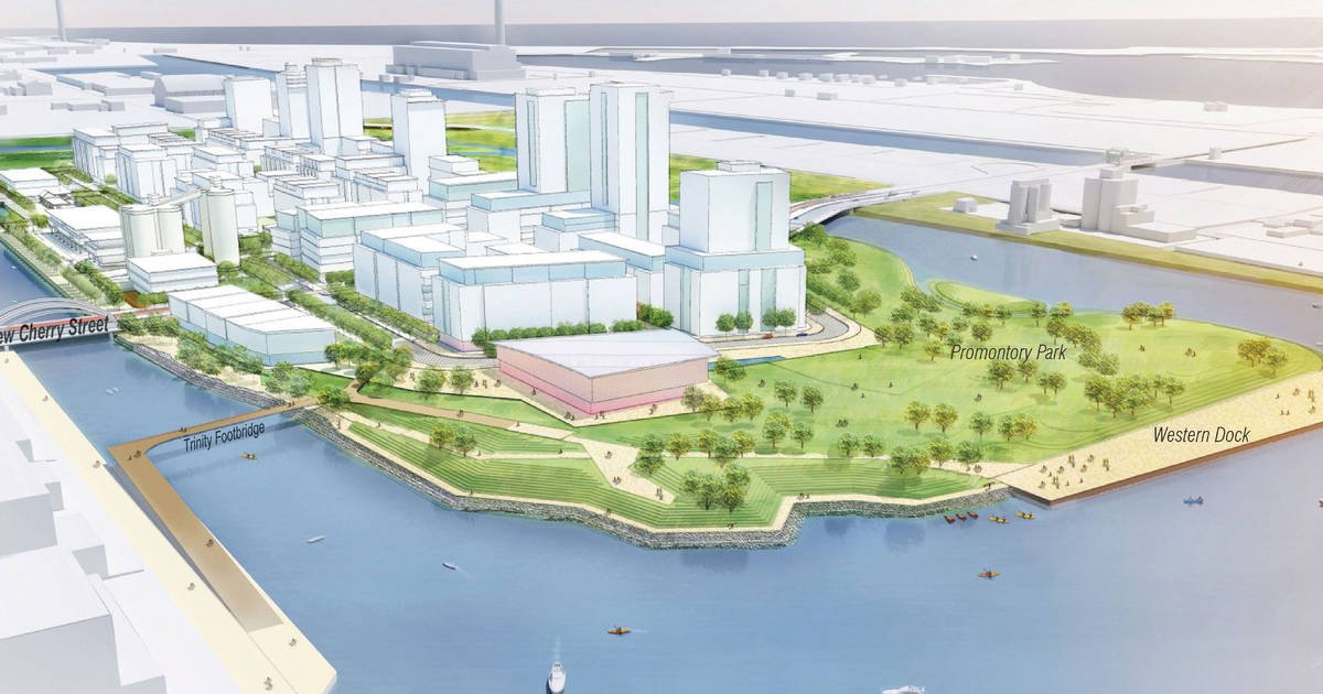 blogTO's tweet photo. Here's what #Toronto's new island will look like https://t.co/novCN6mLb3 https://t.co/jQnLU6Tap6