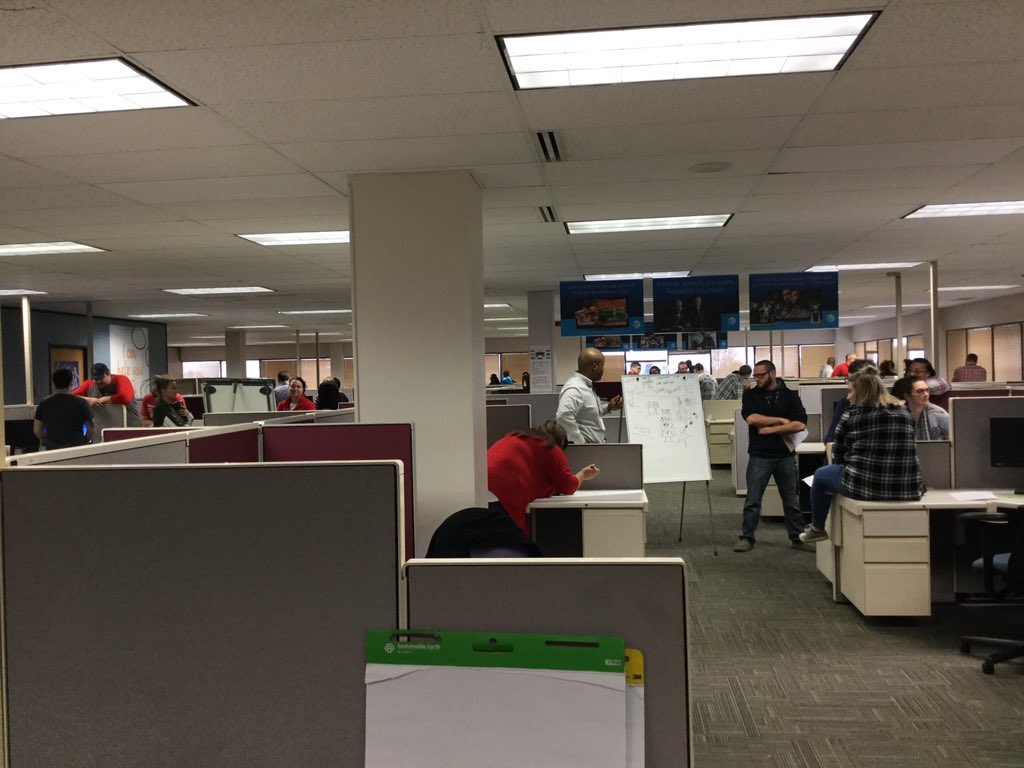 New Hire Direct Sales @CapeAtt Cape Girardeau being creative and developing knowledge about DIRECTV.