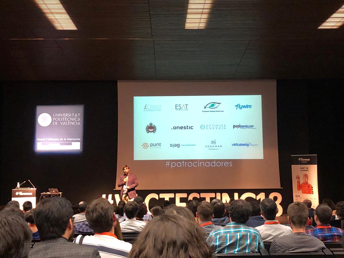 Onestic's tweet photo. Congrats @vlctesting! 💪🏼👏🏼
#onestic #onesticteam #testingsoftware #onesticevents #ecommerce #shoponline #vlctesting #vlctesting2018 #sponsor https://t.co/gpdDIKxfFQ
