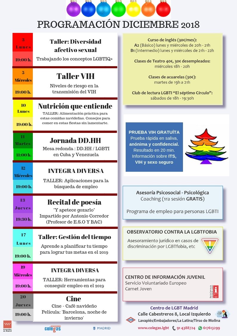 Centro LGBT Madrid tweet media