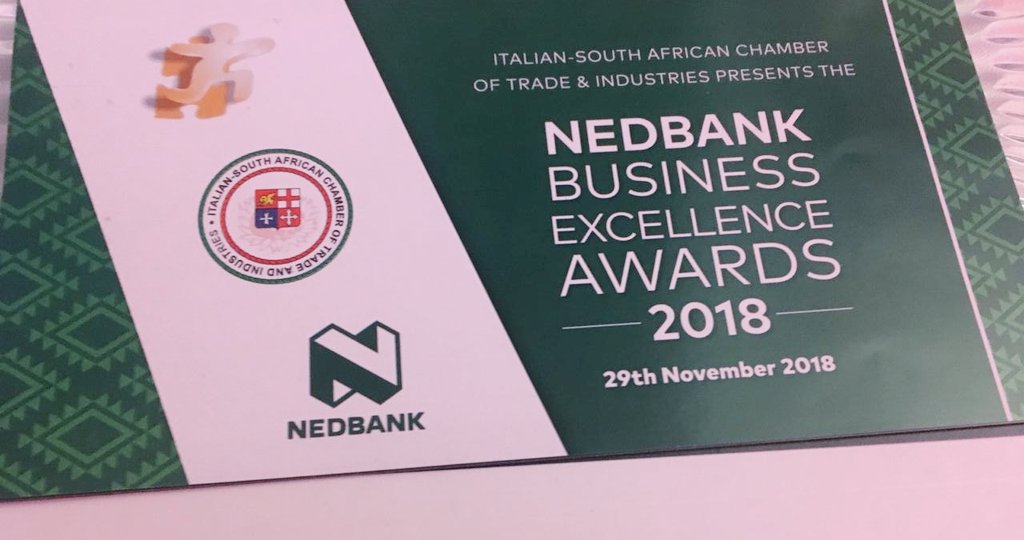 Nedbank's tweet photo. The Nedbank Business Excellence Awards showcases our commitment to community upliftment, which is a cornerstone that forms an important part of who we are as a business. #BEA2018 #seemoneydifferently https://t.co/3h6bNHSOIZ