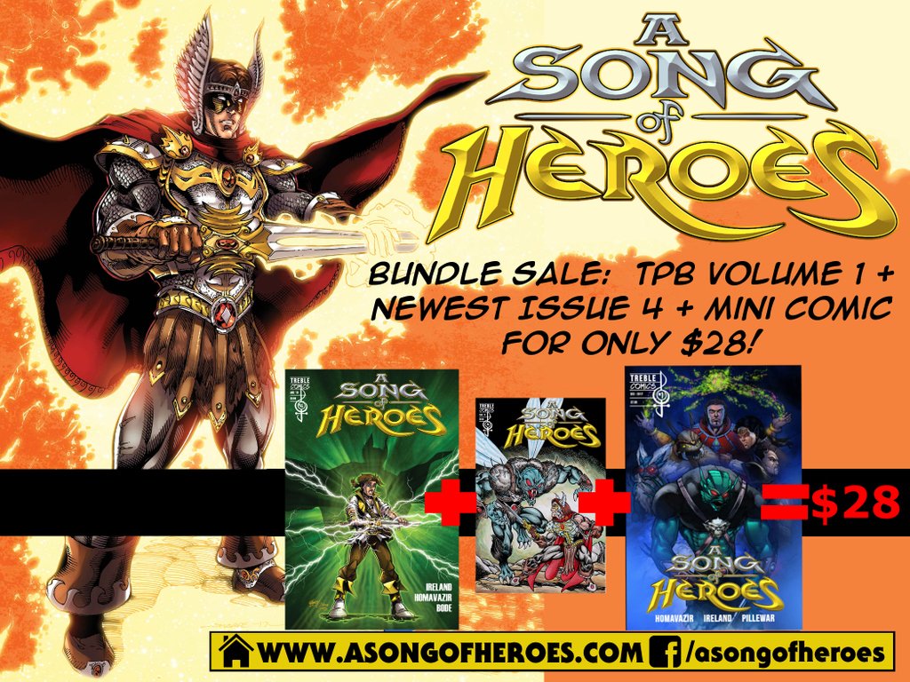 This Holiday Season think about giving our comic book as a gif.  We have two specials right now. Our paperback collecting the first 4 issues is marked down from 29.99 to 19.99 and we also have a bundle special.

#heman #motu #mastersoftheuniverse 
#shera #princessofpower