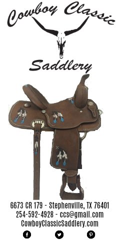 CCSaddle's tweet photo. If you have questions about saddles or want a custom saddle, contact
Cowboy Classic Saddlery at 254-592-4928 or

https://t.co/VJ5bK2Q7LF

#IvyConrado #LanceGraves #CowboyClassicSaddlery #leather #saddle  #stephenville #texas #tack #breastcollar #horse #tolartexas #madeinusa https://t.co/n7yrmgmw3a