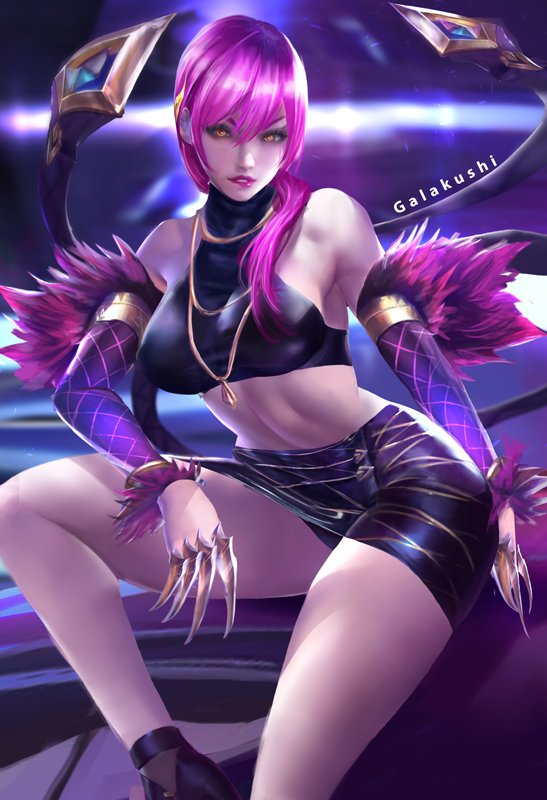 Featured image of post Kda Evelynn Fanart T ng h p fanart si u n t ng v d ng trang ph c n th n chi n binh