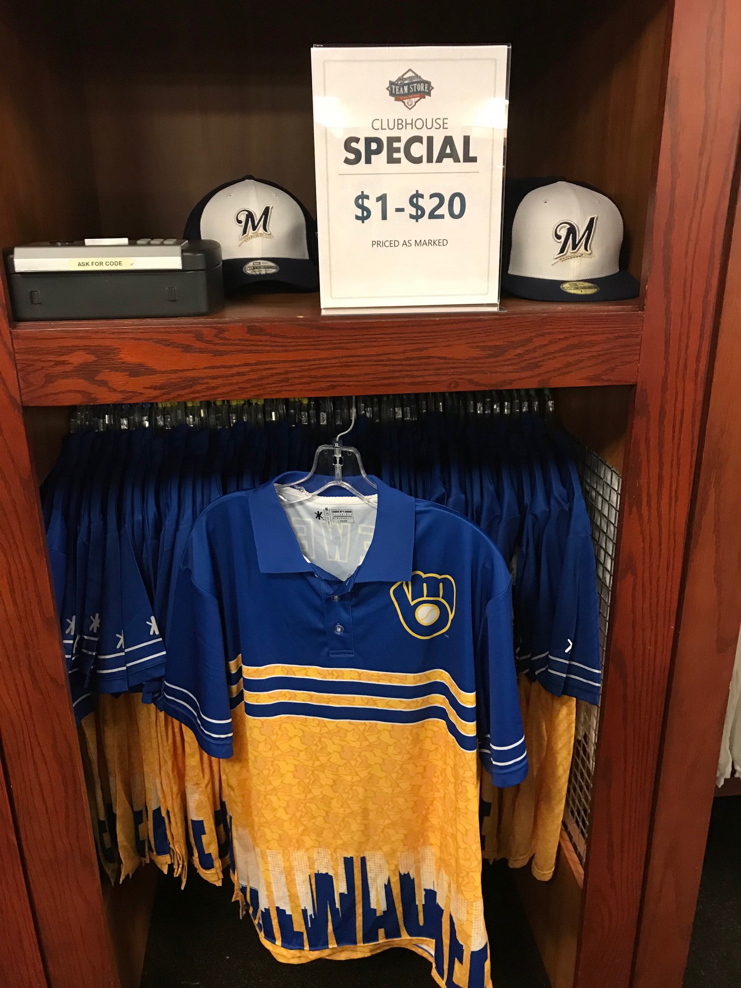 Milwaukee Brewers on X: The Brewers Clubhouse Sale is tomorrow and  Saturday at Miller Park and we've got a sneak preview for you:    / X
