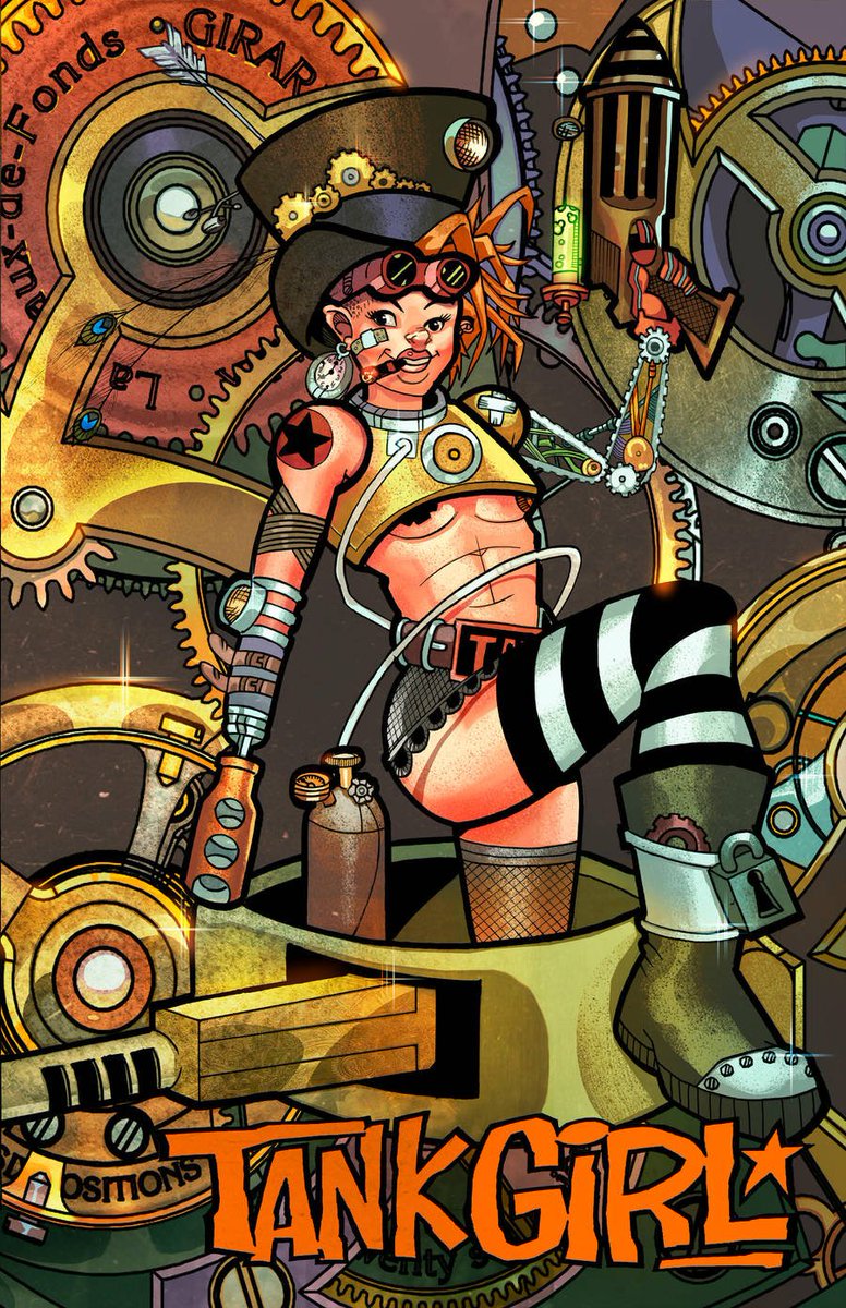 vegasdayreal's tweet photo. Tank girl commission
Art By Rob Thibodeau
Colors by me
#comics #ink #art #pencils #colorist #today #drawings #spacesuit  #makecomics #indiecomics #comicbooks #artist #coloring #ThursdayThoughts #commissionsopen #commissio https://t.co/KIap8wtpxp