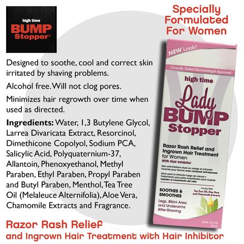 High Time Products On Twitter Bump Stopper Lady Liquid Razor