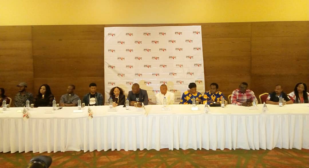 unusualpraise's tweet photo. The Unusual Press Conference of the #UnusualPraise2018

The roll call of ministers... All present as expected.

Brace up! #UP2018 is set in a bit.

#TogetherAsOneInChrist 
#UnusualPraise2018
#UP2018 https://t.co/aV0psoBgvP