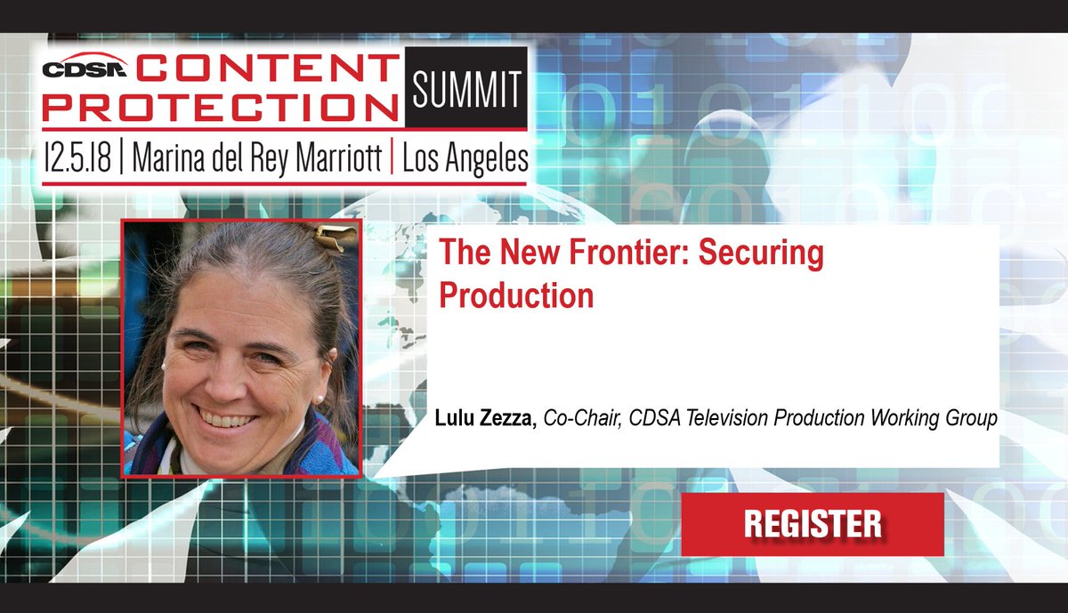 CDSAonline's tweet photo. Next week in LA @ZezzaLulu will be moderating a panel at #CDSACPS with Jaclyn Knag and @tryphoon discussing The New Frontier: Securing Production - https://t.co/y3rO1kQU2m #CPS2018 #InformationSecurity https://t.co/vTDEEk4LNw