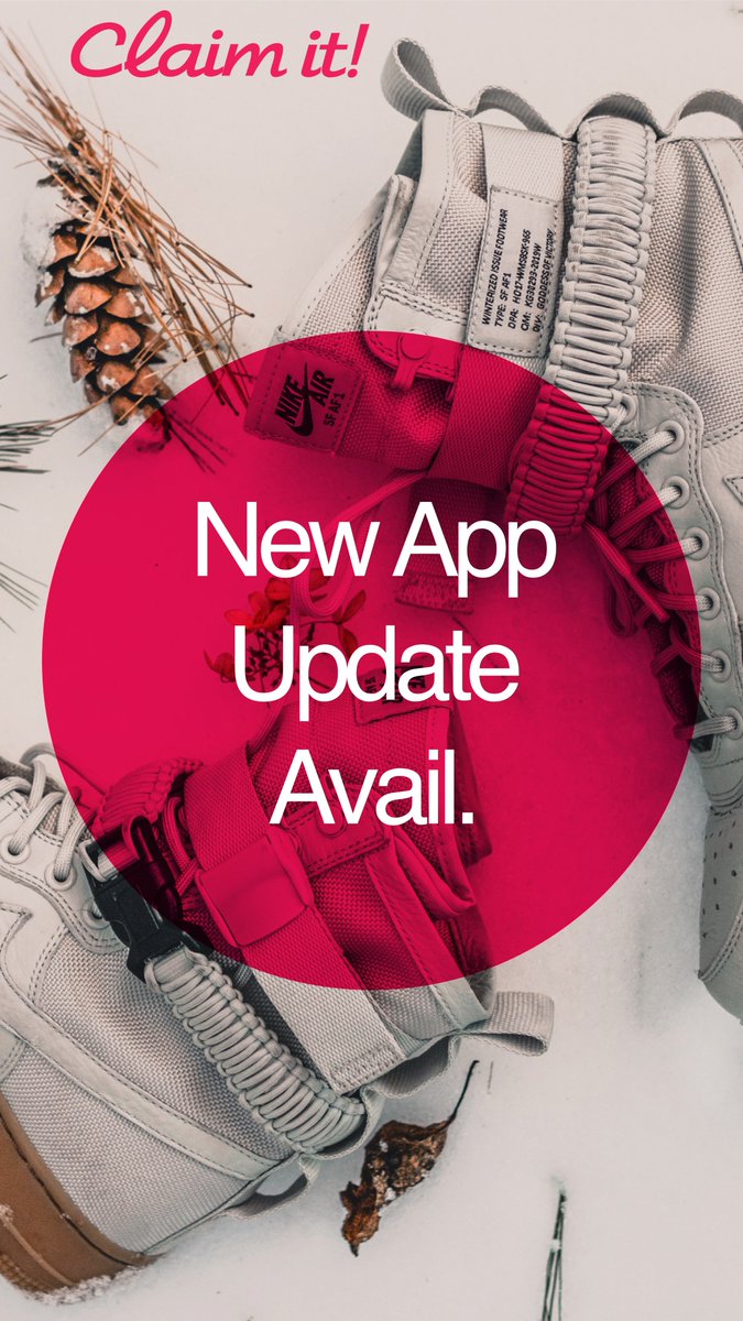 Update to the latest version now! 📲