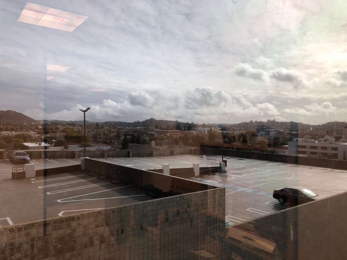 Interesting cloud formation from my Glendale office window. #dtglendale