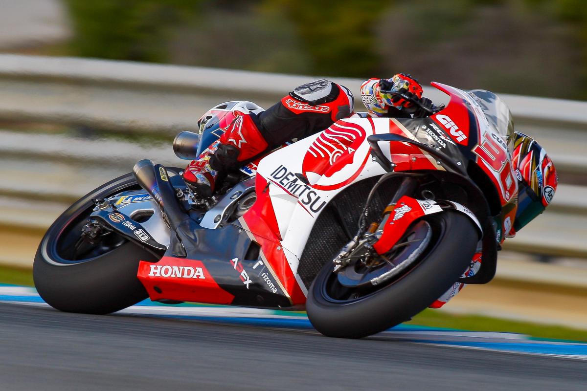bgmotogp's tweet photo. Takaaki Nakagami leads Honda armada as testing concludes in Jerez https://t.co/m0StpQb4kK via @MotoGP #JerezTest2 https://t.co/hHvPTpEHR4