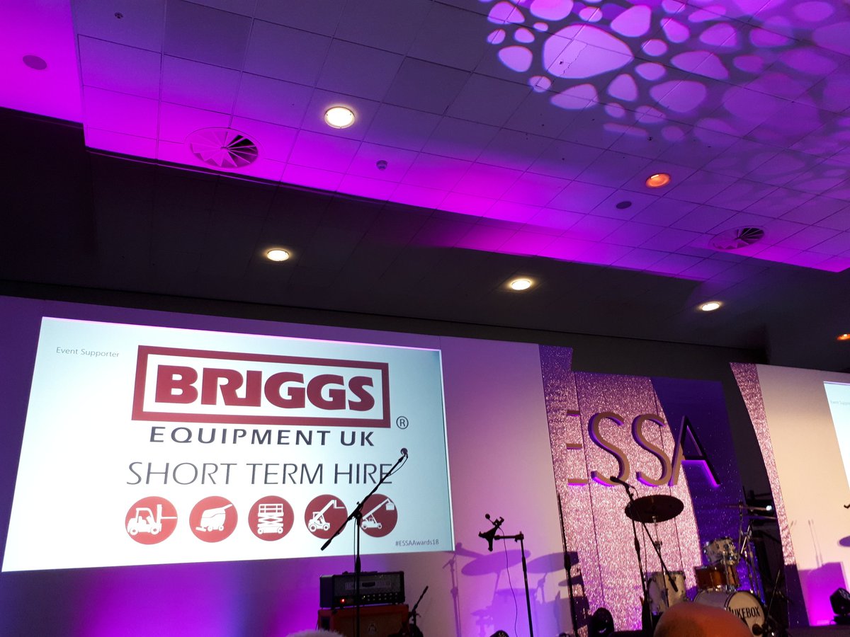 BriggsUK's tweet photo. Delighted to support the #ESSAAwards18 and show the industry that we're here to support them. https://t.co/KhYwHbai7F