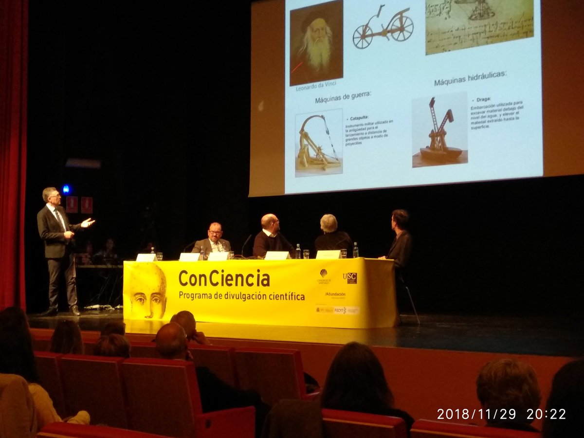 mcastigarcia's tweet image. #JeanPierreSauvage  #ProgramaConciencia  @UniversidadeUSC @FECYT_Ciencia presenta Luis Mascareñas (@qojoselm) e @JorgeMiraUSC en  @Afundacion_org