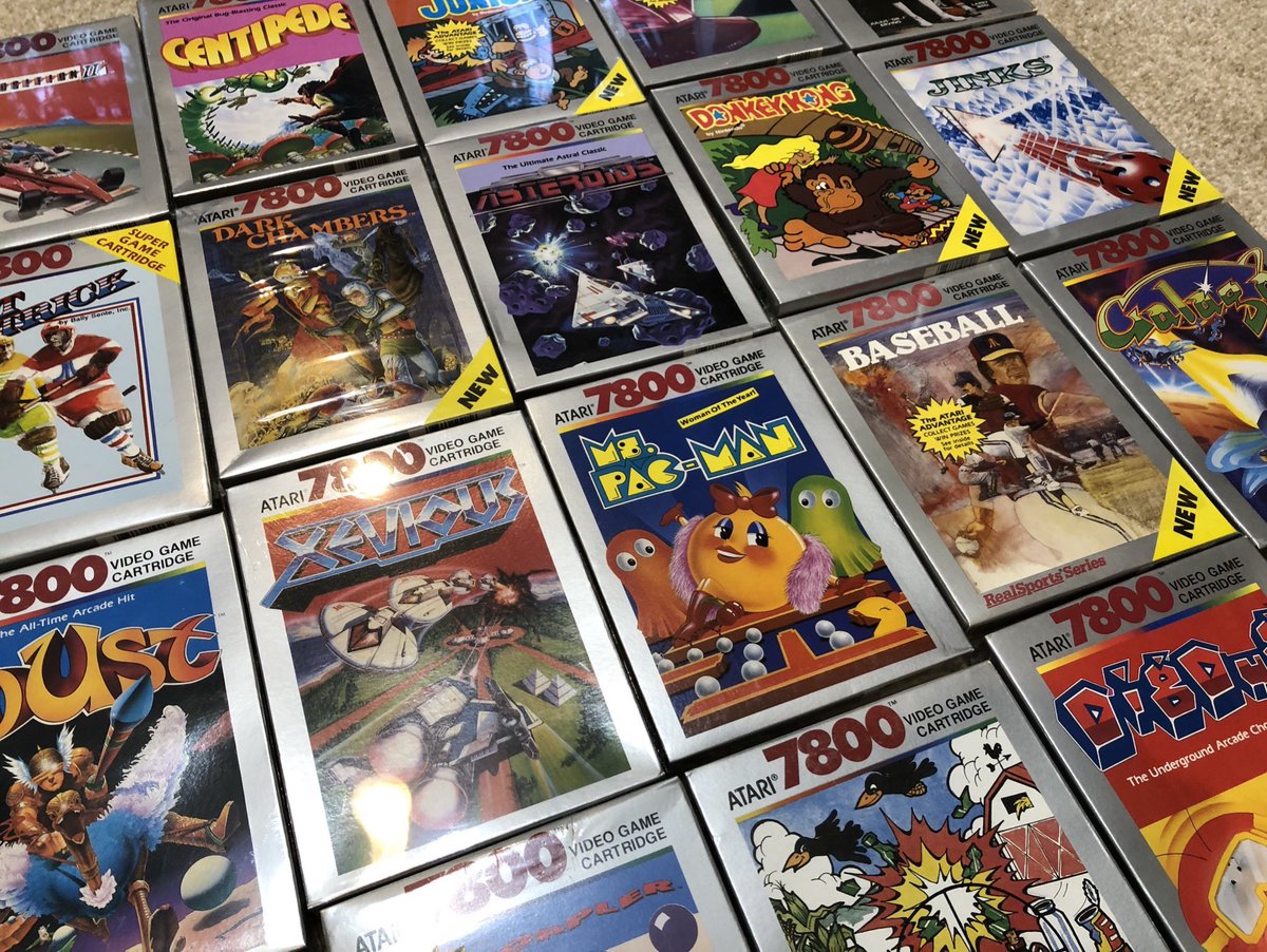atari 7800 games for sale