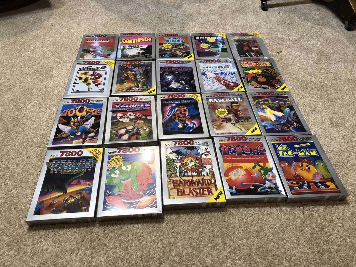 atari 7800 games for sale