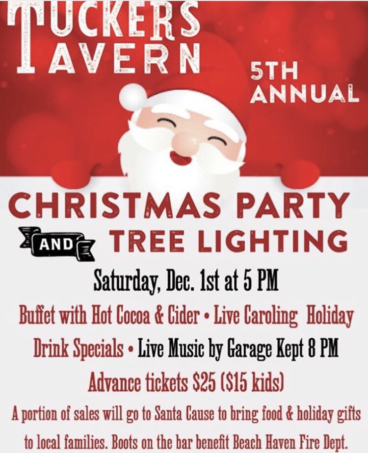 ‘Tis the season @TuckersLBI.🌲 Join the festivities this weekend! #LBI