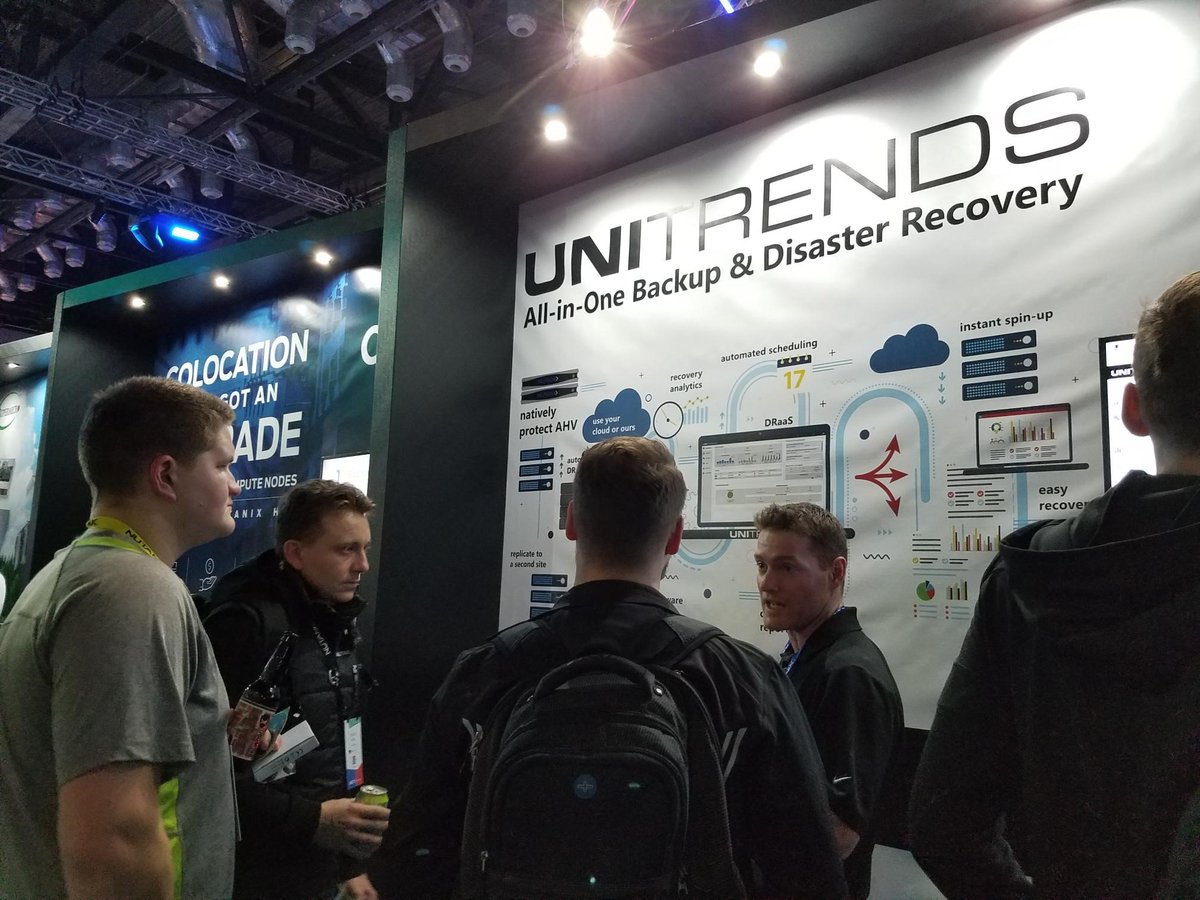 Unitrends's tweet image. Heading to Nutanix .Next today? Be sure to swing by booth G-10 to get some free swag! #Unitrends #NutanixNext