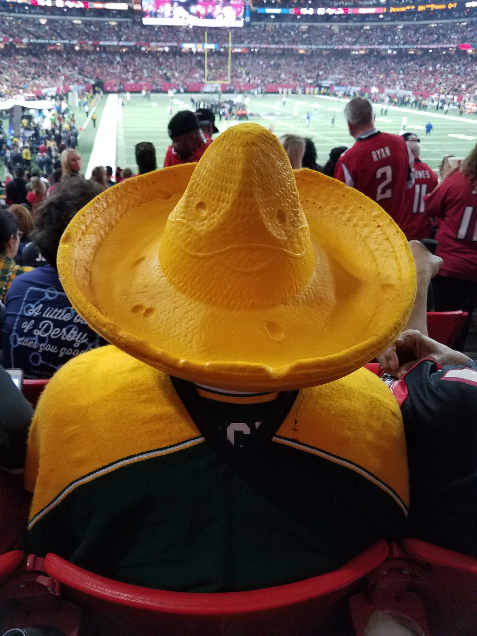 cheesehead sombrero
