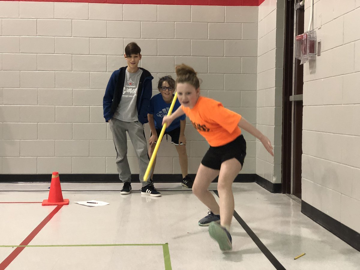 MrKSDyck's tweet photo. Grade 5/6s @PortWellerPS participating in Day 2 of @msmuir1’s #ArcticWinterGames in #PhysicalEducation/#SocialStudies class! Shown here: #SnowSnake #SledgeJump #AlaskanHighKick #StickPull https://t.co/lcC5BmG5hB