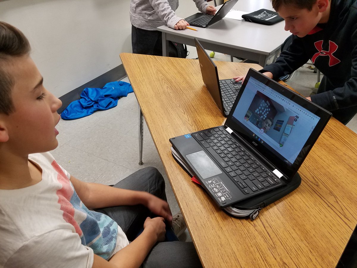 JenWevodau's tweet image. 6th graders in ELA are having fun with #flipgrid ! @SASD_IC #ICTeamConquerors #ICRocks