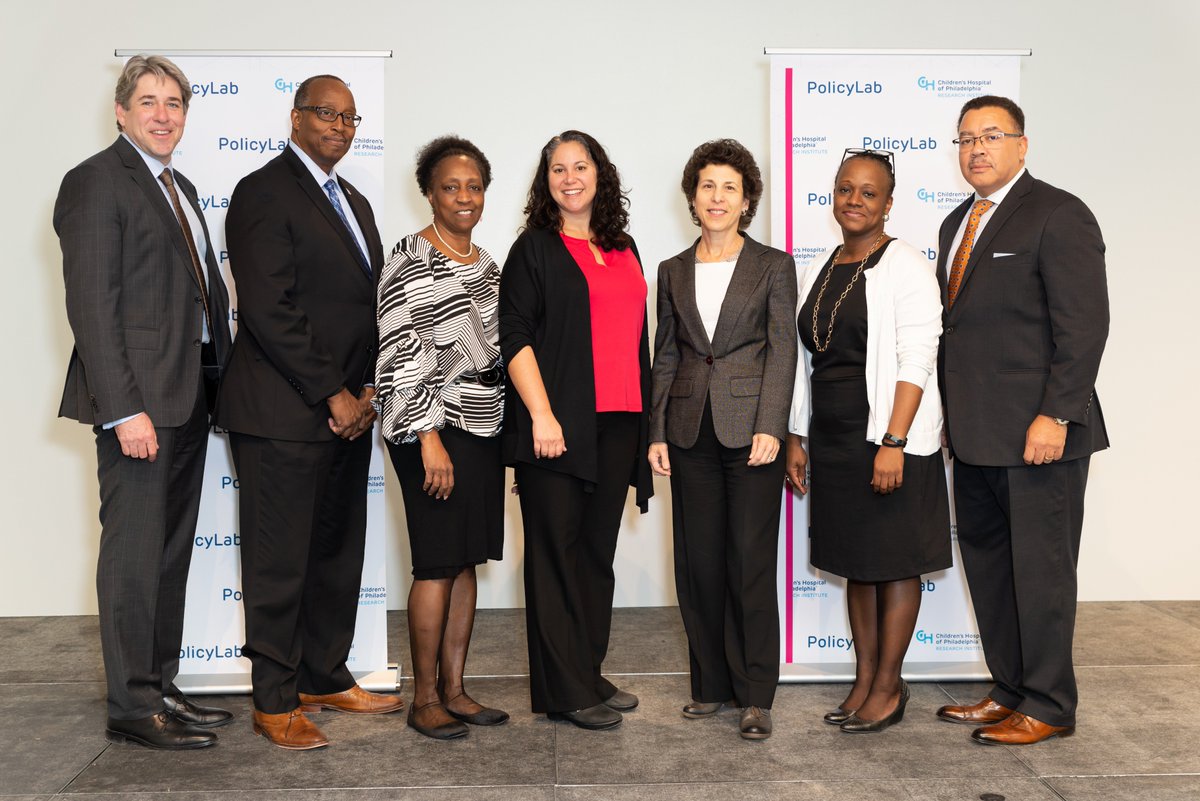 StoneleighFdn's tweet photo. Missed last month's #PolicyLabTurns10 forum? Check out a recap of our panel discussion on transforming #juvenilejustice with #StoneleighFellows Kevin Bethel & Naomi Goldstein, @philadao's Bob Listenbee, & @PhiladelphiaDHS' Timene Farlow. @PolicyLabCHOP https://t.co/diSepkT3dT https://t.co/caVKcVzZlx