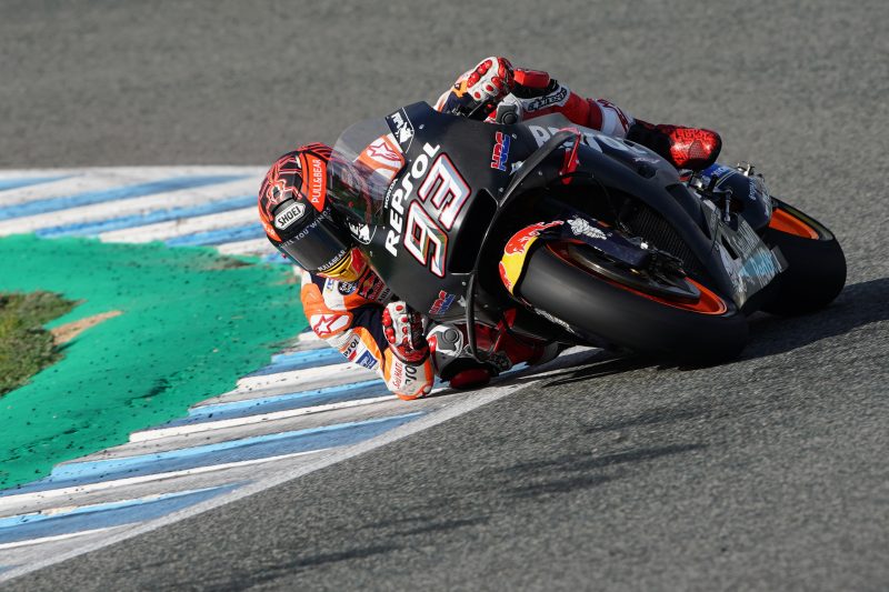 bgmotogp's tweet photo. Repsol Honda - Marc Marquez second fastest at Jerez as the โlast day of schoolโ finally arrives for the MotoGP field https://t.co/eOjSJAVu0R #MM93 #JL99 #JerezTest2 https://t.co/pRcEdyQ1AF