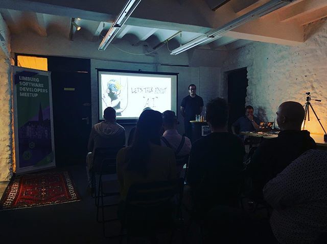 LimburgDev's tweet photo. Session #2: Let’s talk about #AI https://t.co/hOKa5uDMuk https://t.co/C4Y2FNzAZx