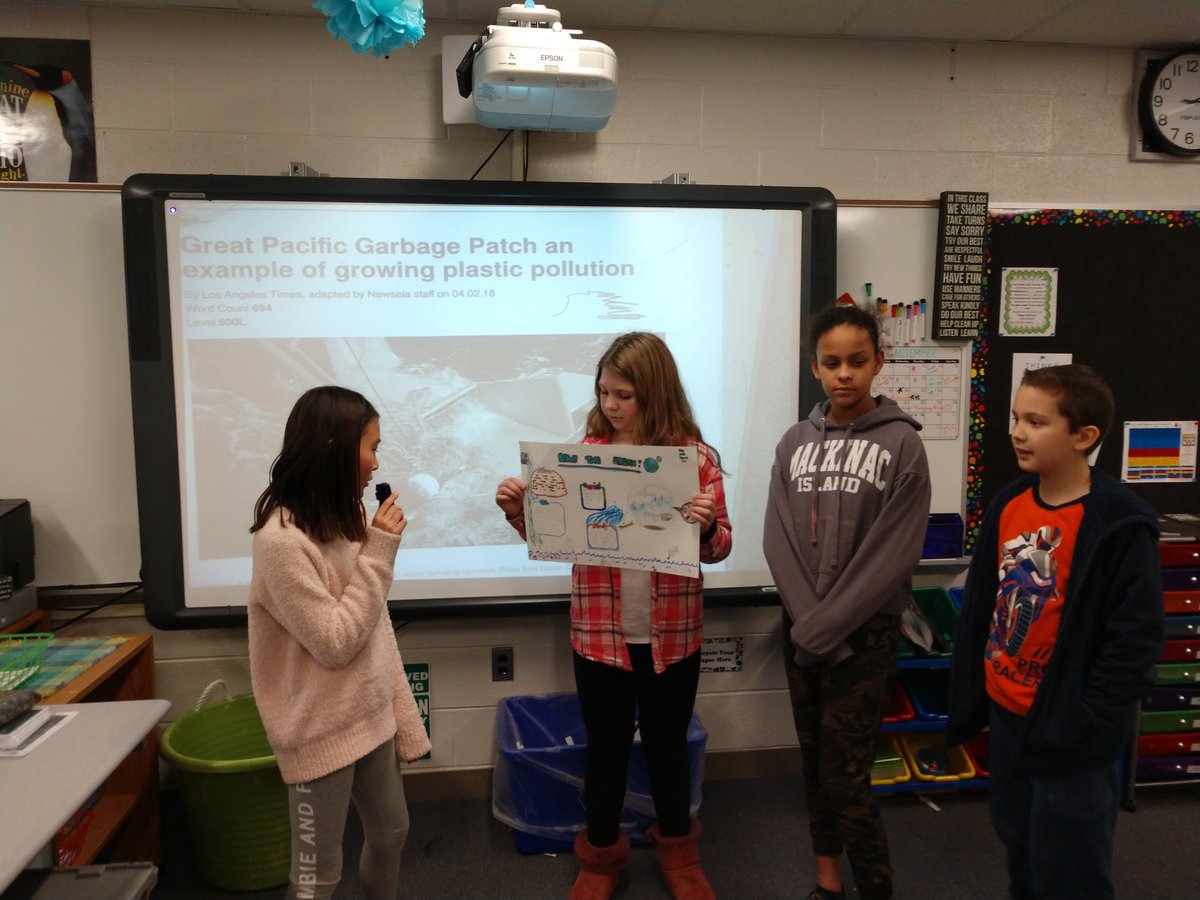 sommersC12's tweet photo. Science presentations - 5th graders presented what they learned about protecting our environment.  #sayrestrong https://t.co/KEwqjfbtYt