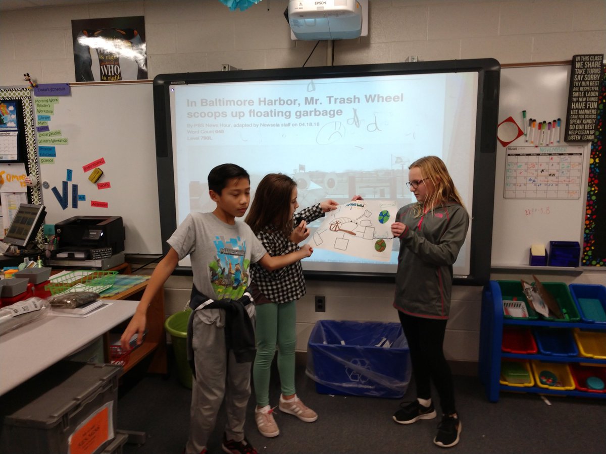 sommersC12's tweet photo. Science presentations - 5th graders presented what they learned about protecting our environment.  #sayrestrong https://t.co/KEwqjfbtYt