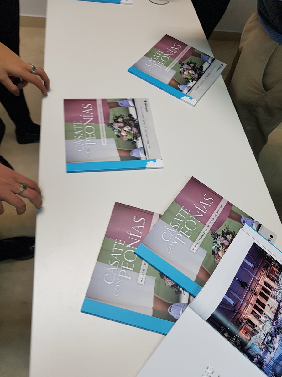 Orgullosos de comprobar como el buen trabajo y la perseverancia dan sus frutos. <a href="/peoniaseventos/">Peonias Eventos</a> Muchos éxitos con vuestro libro "Cásate con Peonías".