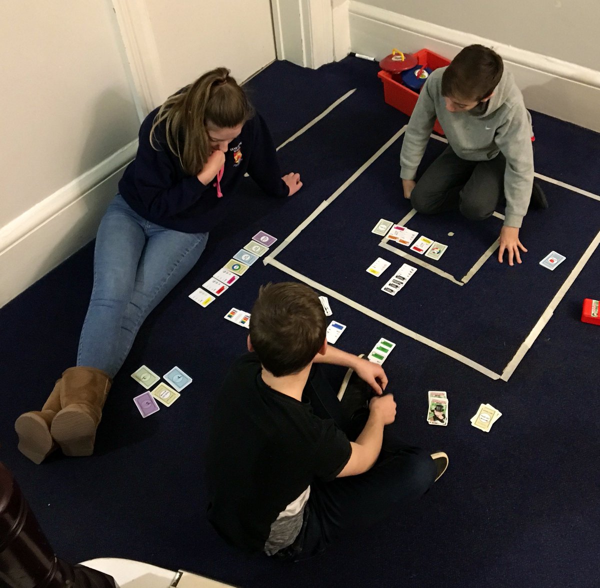 DCPSBoarding's tweet image. Lots of boys out performing this evening but still plenty of activities happening in Caldecote! #TechFreeThursday #extramaths #monopolytwoways #checkmate