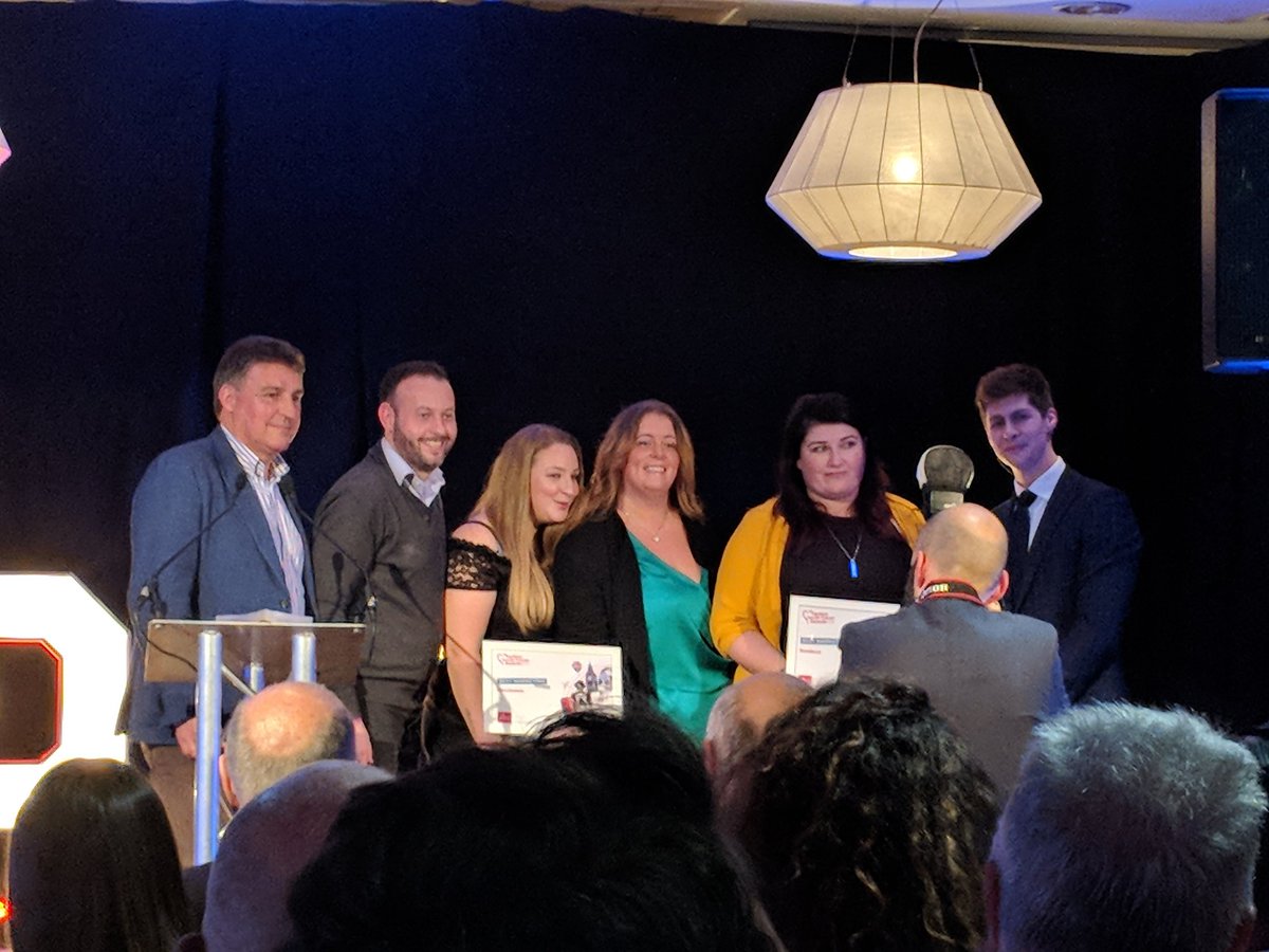 ClairePrecept's tweet photo. Runners up for @EuroHostels and @Precept for Best Marketing at the @BYTAwards #BYTA18 #marketing #digital congratulations to the winners @stchostels https://t.co/WS435EgsPl