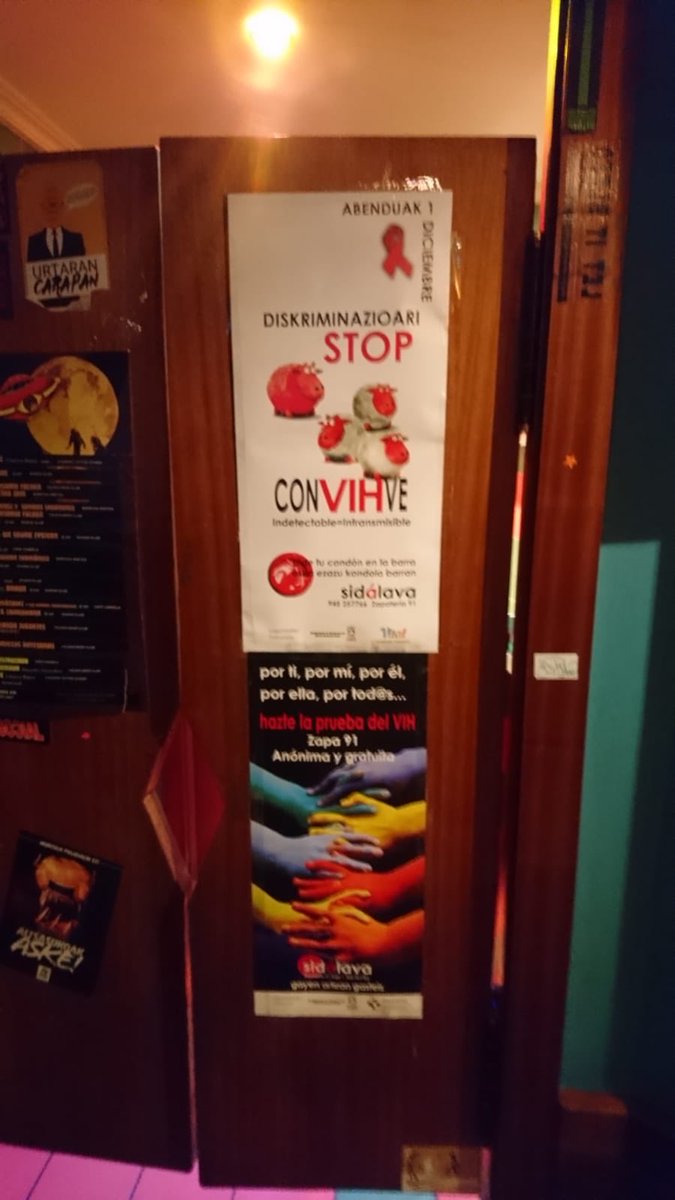 Sidalava's tweet photo. Preparando el 1 de diciembre por los diferentes bares de Gasteiz. https://t.co/5LYkn8hiAx