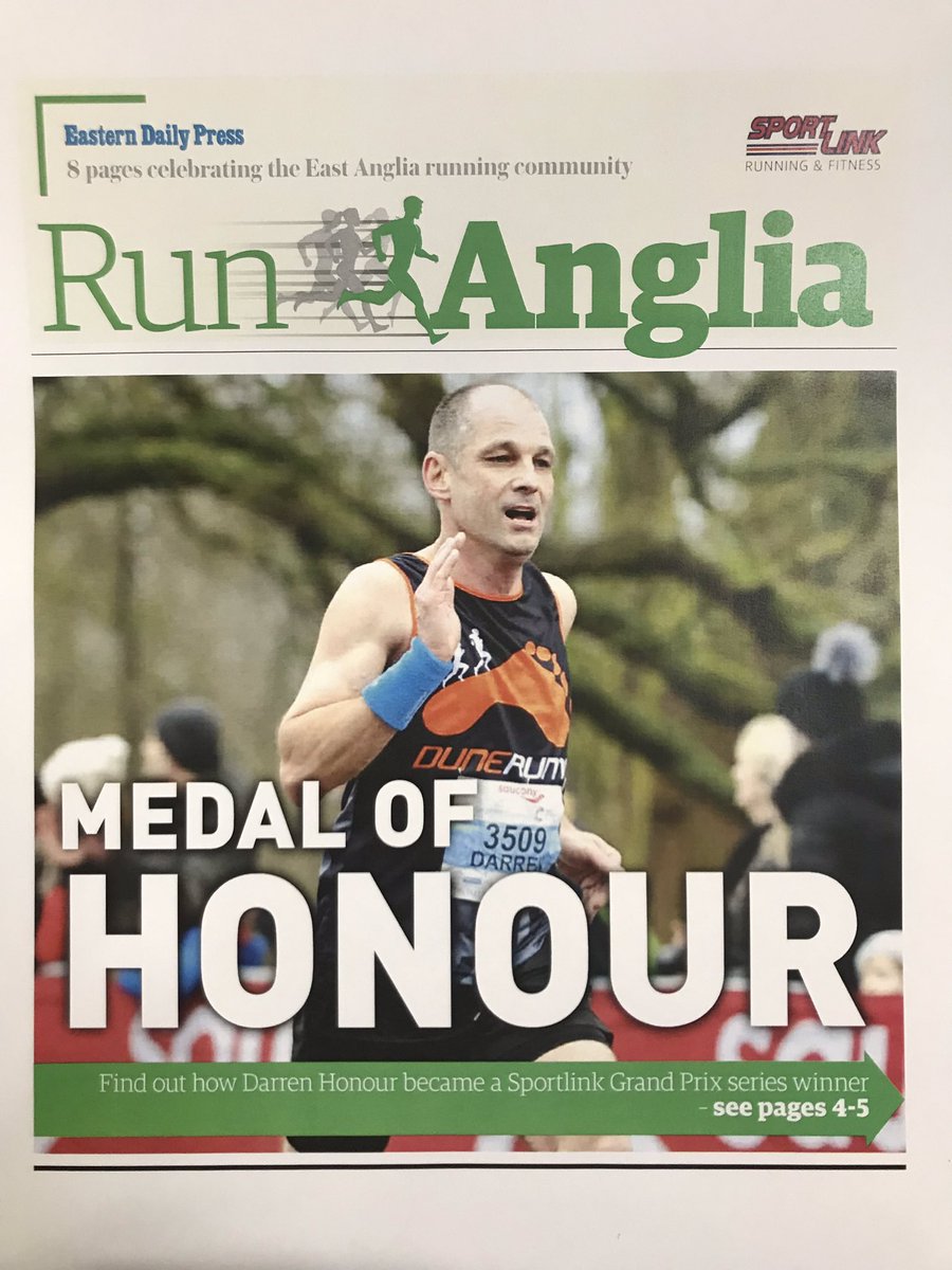 markarmy's tweet image. Don’t miss the latest edition of Run Anglia in tomorrow’s @EDP24. I catch up with Darren Honour after his amazing year and follow up last week’s column about how we can open up more opportunities for our top runners in Norfolk #running #ukrunchat #RunAnglia