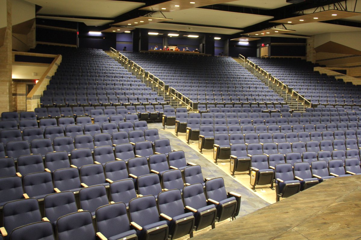Work on the new Samuel Clemens High School Auditorium is substantially complete. Today, district and campus staffers received a primer on running the facility’s sound system. 

The Auditorium is part of the 2016 Bond, including the additions and renovations at Clemens HS.