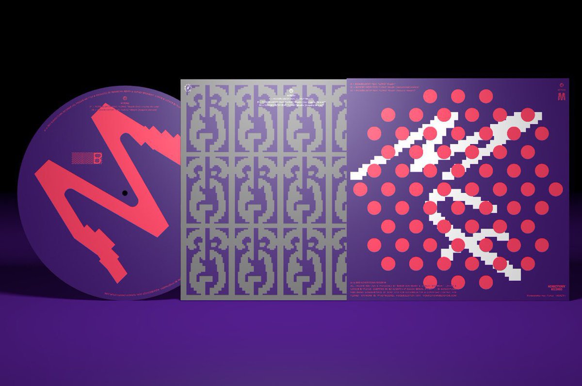 Pfadfinderei's tweet photo. New #artwork for @modeselektor feat. @flohio16's new track WEALTH. We used the HABEN-MDSLKTR #font here. #firstclassdigitalshit https://t.co/PG4KssBKXF