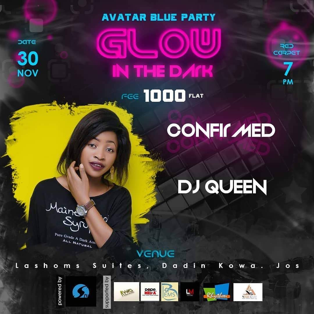 iamdjqueen's tweet photo. Get an Avatar experience - GLOW &amp;Party - what more can u ask for ....@Da_magnificentt @JosEvents @WeJosRock https://t.co/qWjH8gTbrp