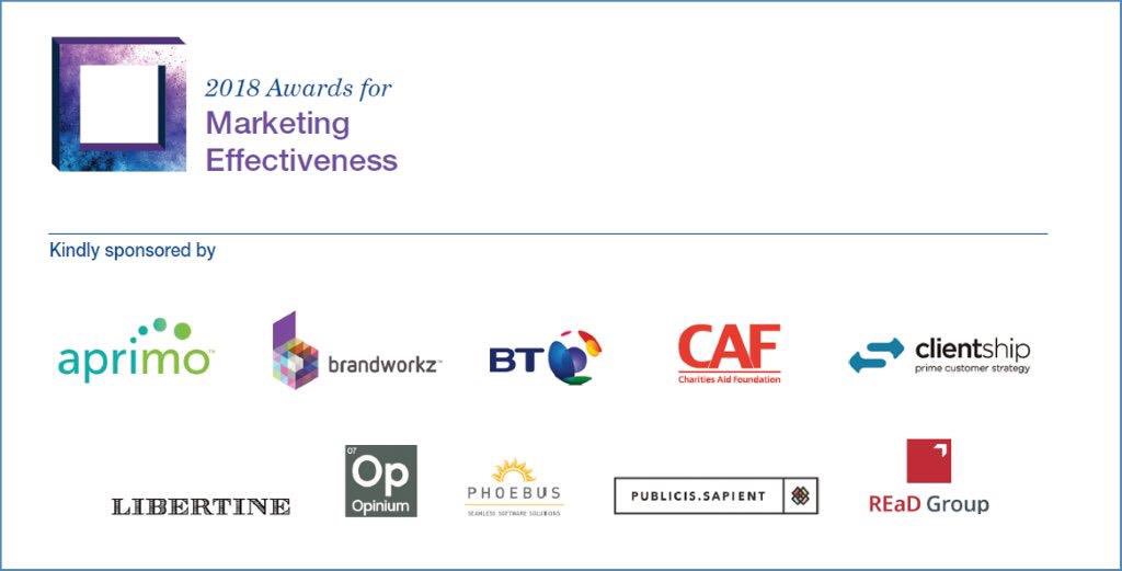 Thanks to tonight’s sponsors:
Phoebus <a href="/PhoebusSoftware/">Phoebus Software Ltd</a>
Publicis.Sapient @SR_
Opinium Research <a href="/OpiniumResearch/">Opinium</a>
Aprimo <a href="/Aprimo/">Aprimo</a>
REaD <a href="/REaD_Group/">Sagacity</a>
Libertine London <a href="/LibertineLondon/">Libertine</a>
Charities Aid Foundation @cafonline
Clientship <a href="/ClientshipCX/">Clientship</a>
Brandworkz <a href="/BrandworkzWorld/">Brandworkz</a> BT <a href="/BTGroup/">BT Group</a>