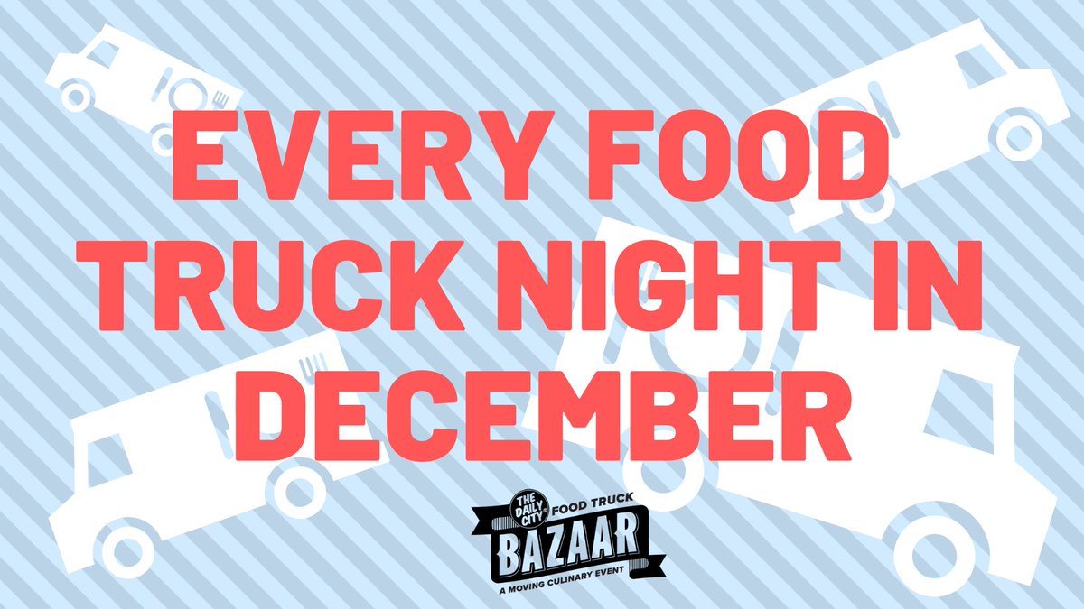 Every food truck night in December: bit.ly/BazaarSchedule… #foodtruck #orlandofoodtrucks #DecemberMeetUp
