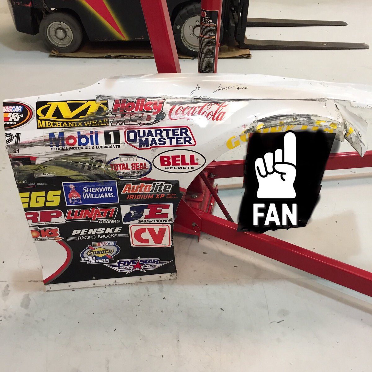 teamjajunior's tweet photo. GIVEAWAY! Chance to win one old my old Nascar K&amp;N RF fender and a surprise gift ! Follow, Like and Retweet for a chance to win. Head over to my Instagram to double your chances. #giveaway #NASCAR #ContestAlert #XfinitySeries https://t.co/VrfIVHG1gR