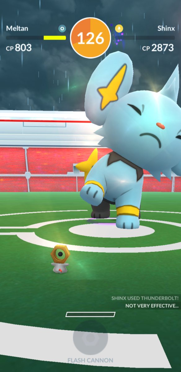 PokeNorge's tweet image. Shinx #funraid with #meltan.
#PokemonGO