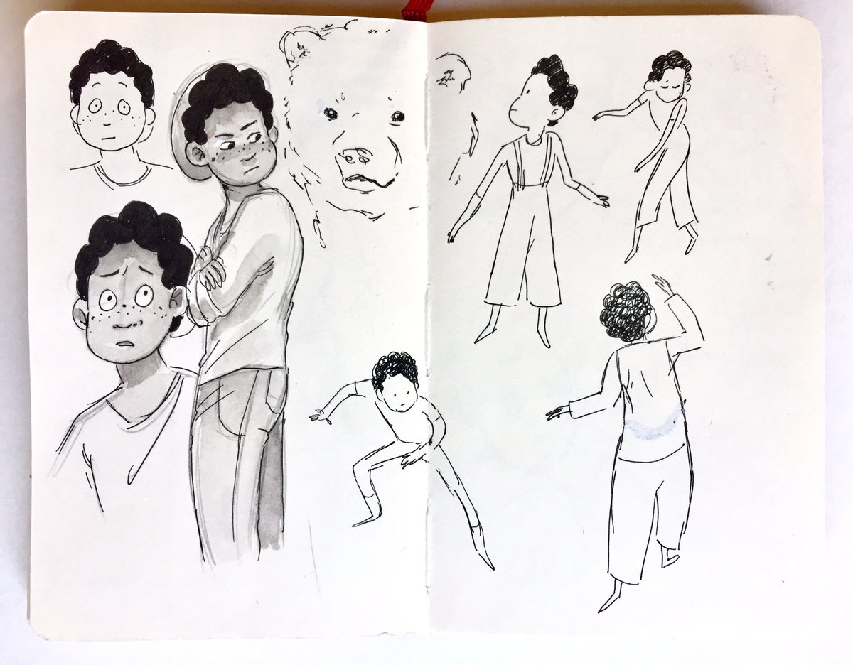 some maurice doodles from a while ago! 
#sketchbook 