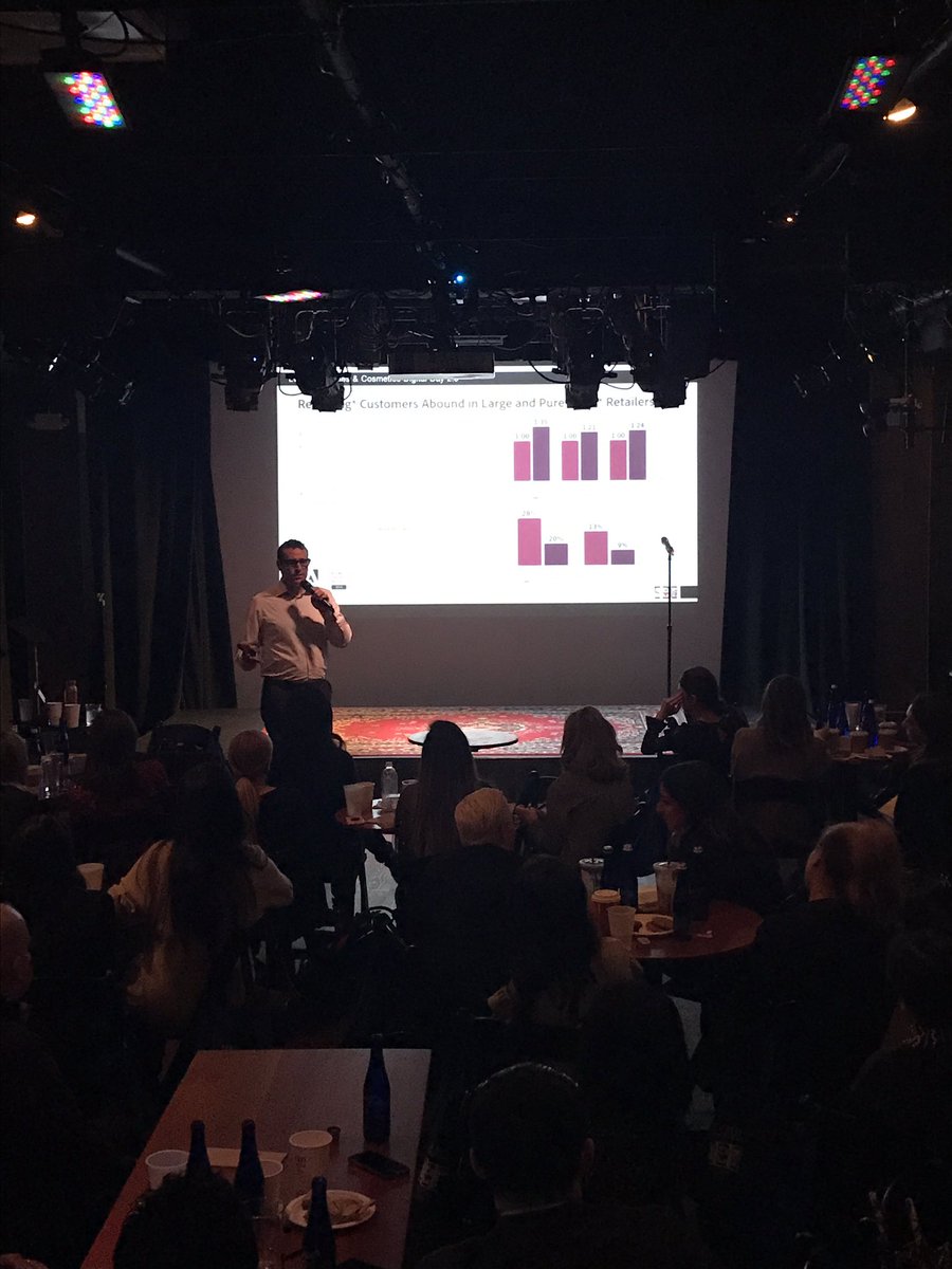 LVMH perfums &amp; cosmetics #digitalday2018 w/ a final keynote from <a href="/Klein4Retail/">Michael Klein</a>!